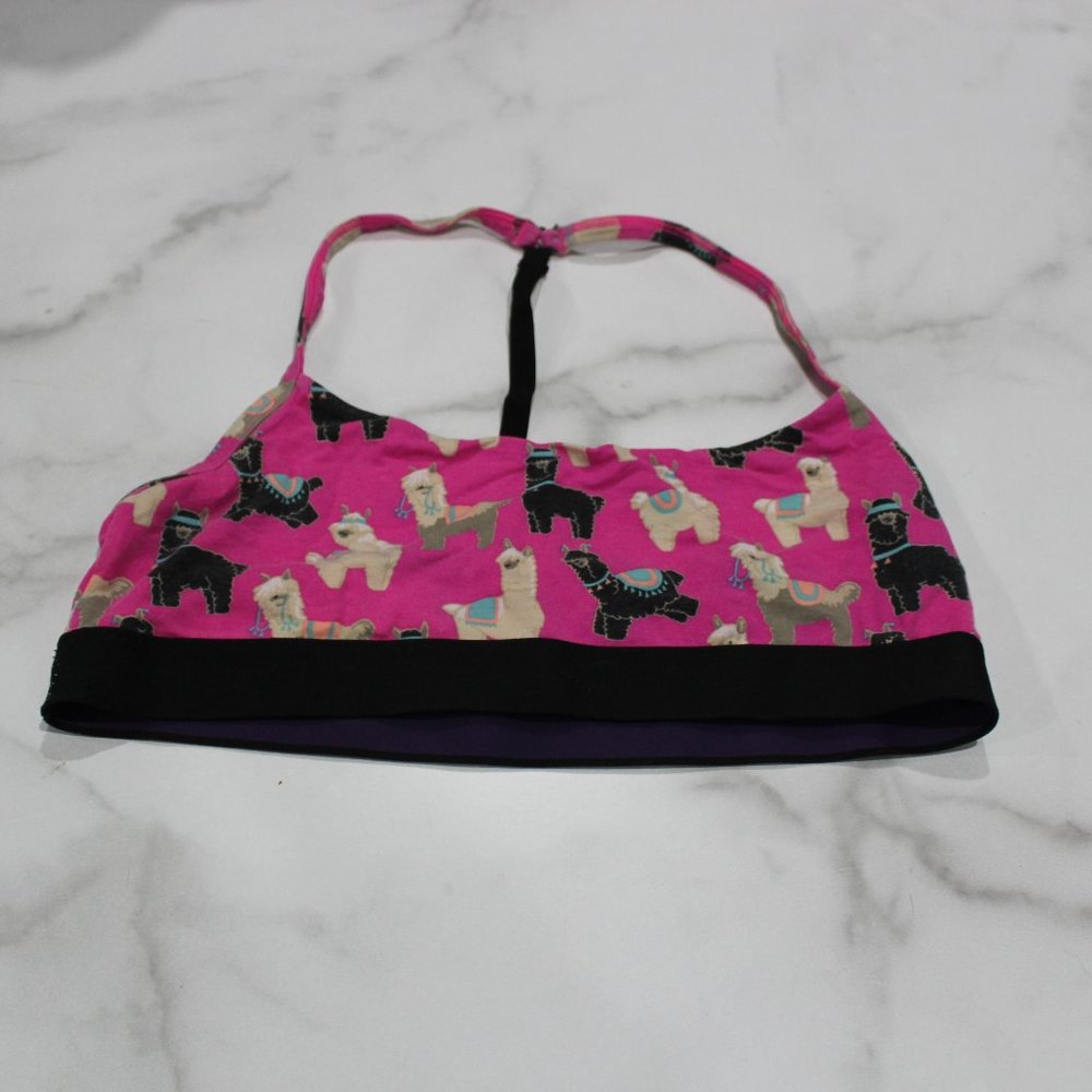 MeUndies Pinata Llama T-Shirt Bra sz XL